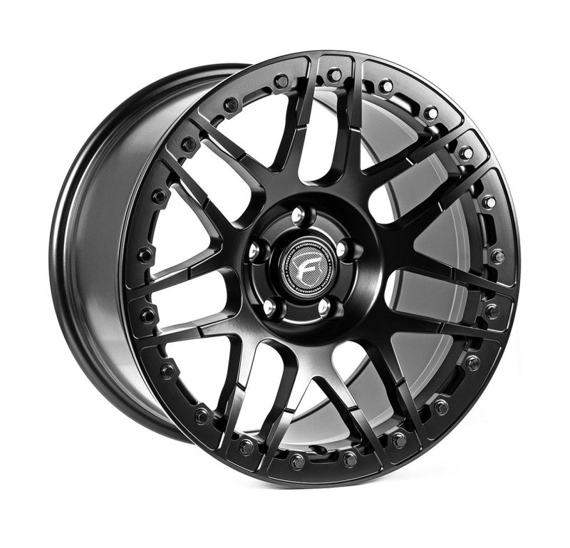 Forgestar F14 Beadlock 17x10 / 5x120 BP / ET45 / 7.3in BS Satin Black Wheel Wheels - Cast Forgestar