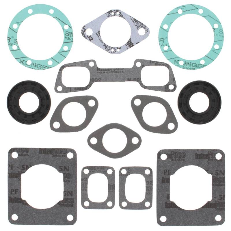 Vertex Gaskets Hirth 260R FC/2 Complete Gasket Kit w/ Oil Seals Engine Hardware Vertex Pistons