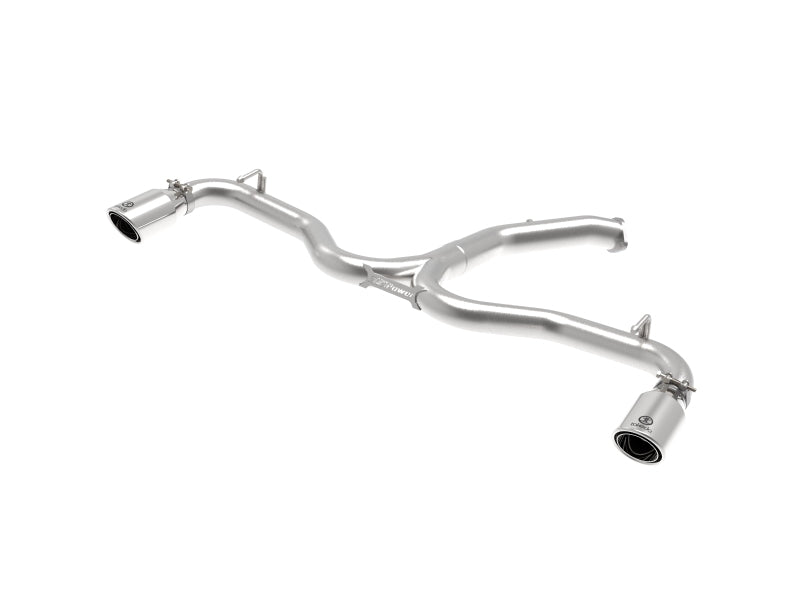 aFe Takeda 3in-2.5in SS Axle-Back Exhaust w/Polished Tips 2018 Hyundai Elantra GT Sport I4-1.6L(t) Axle Back aFe