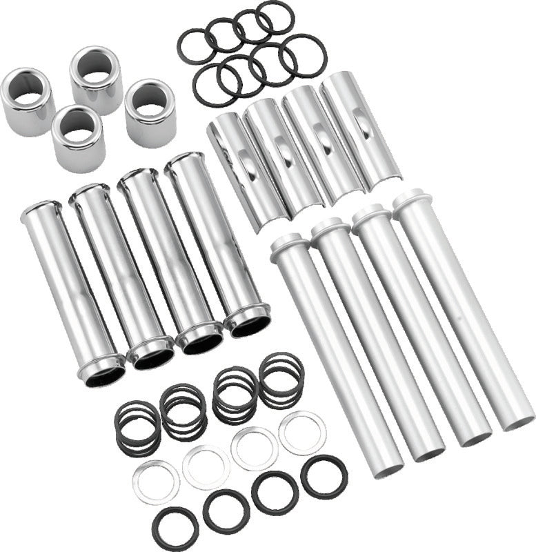 Twin Power 99-17 Twin Cam Twin Push Rod Tube Kit Adjustable Pushrods OK Push Rods TwinPower