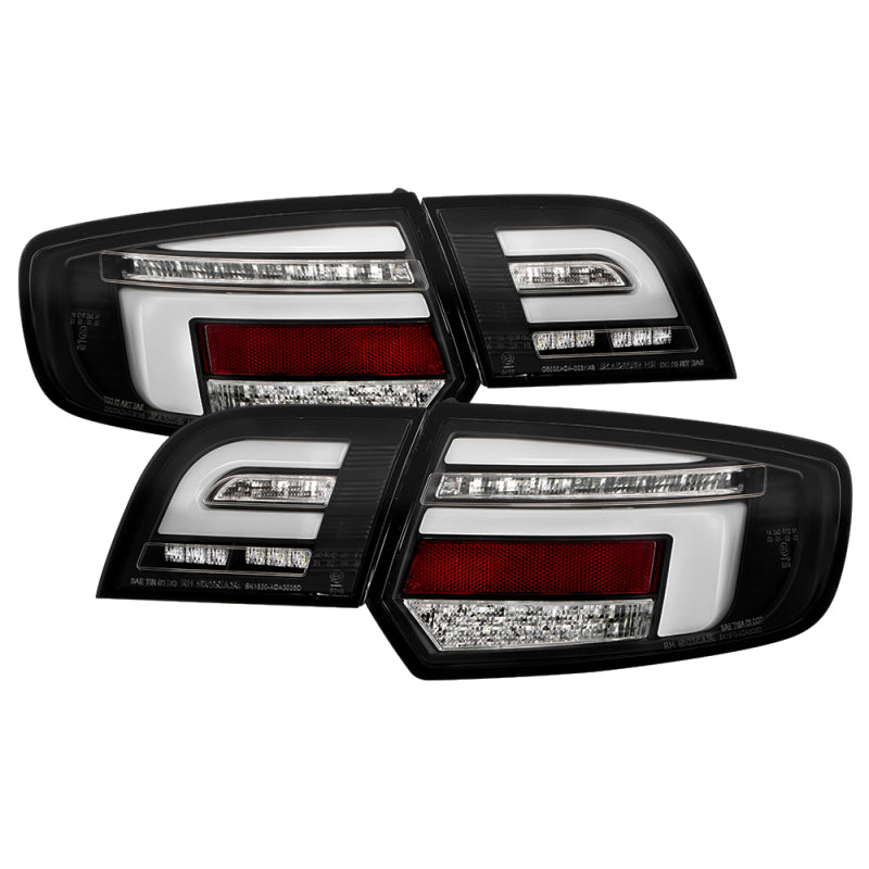 Spyder 03-08 Audi A3 Full LED Tail Lights - Black (ALT-YD-AA303-LED-BK) Tail Lights SPYDER