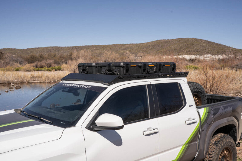 DV8 Offroad 2024-2025 Toyota Tacoma Double Cab Roof Rack Roof Rack DV8 Offroad