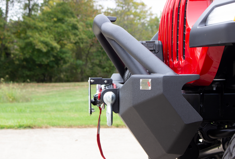 Fishbone Offroad 2018+ Jeep Wrangler JL - Black Aluminum Hawse Fairlead License Plate Mount License Frame Fishbone Offroad