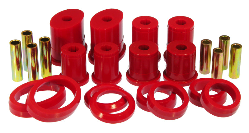 Prothane 99-04 Ford Mustang Rear Lower Oval Control Arm Bushings - Red Bushing Kits Prothane