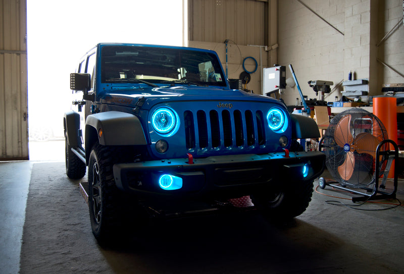 Oracle 07-16 Jeep Wrangler JK SMD HL - ColorSHIFT w/ BC1 Controller Headlights ORACLE Lighting