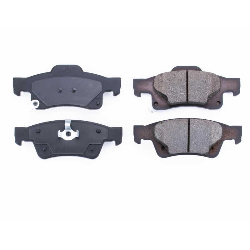 Power Stop 2021 Jeep Grand Cherokee Rear Z16 Evo Ceramic Brake Pads Brake Pads - OE PowerStop