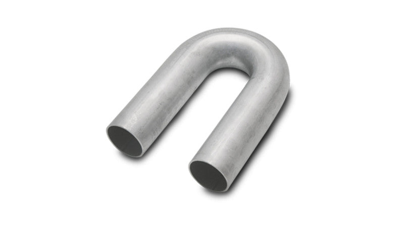 Vibrant 180 Degree Mandrel Bend 1.50in OD x 3in CLR 304 Stainless Steel Tubing Steel Tubing Vibrant