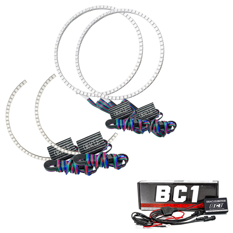 Oracle Toyota Tundra 14-17 Dual Halo Kit - ColorSHIFT w/ BC1 Controller Headlights ORACLE Lighting