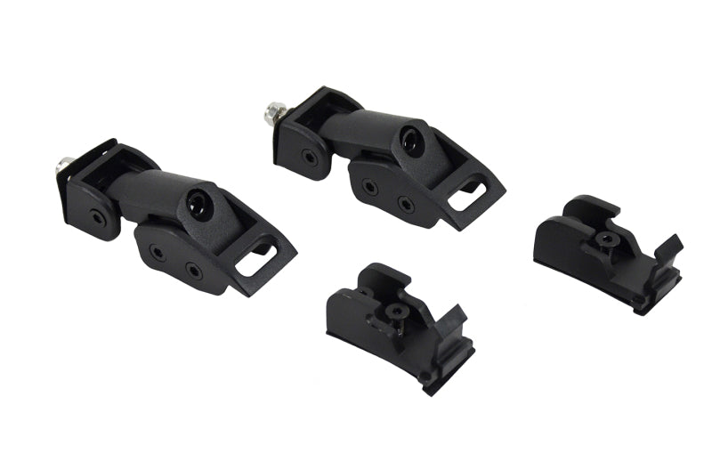 Kentrol 97-06 Jeep Wrangler TJ Hood Catch Kit - Textured Black Hoods Kentrol