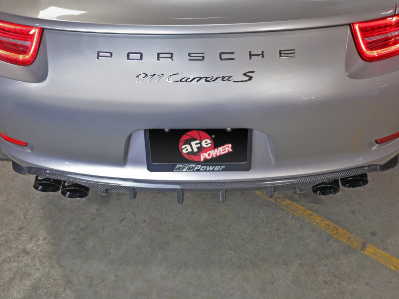 aFe MACH Force-Xp 12-16 Porsche 911 3in to 2.5in 304 SS Cat-Back Exhaust (Excludes Turbo Models) Catback aFe