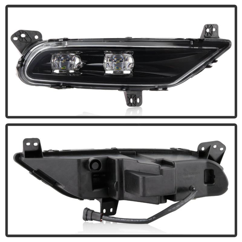 Spyder Chrysler 300 2015-2019 OEM Style Full LED Fog Lights - Right - w/o Switch Fog Lights SPYDER