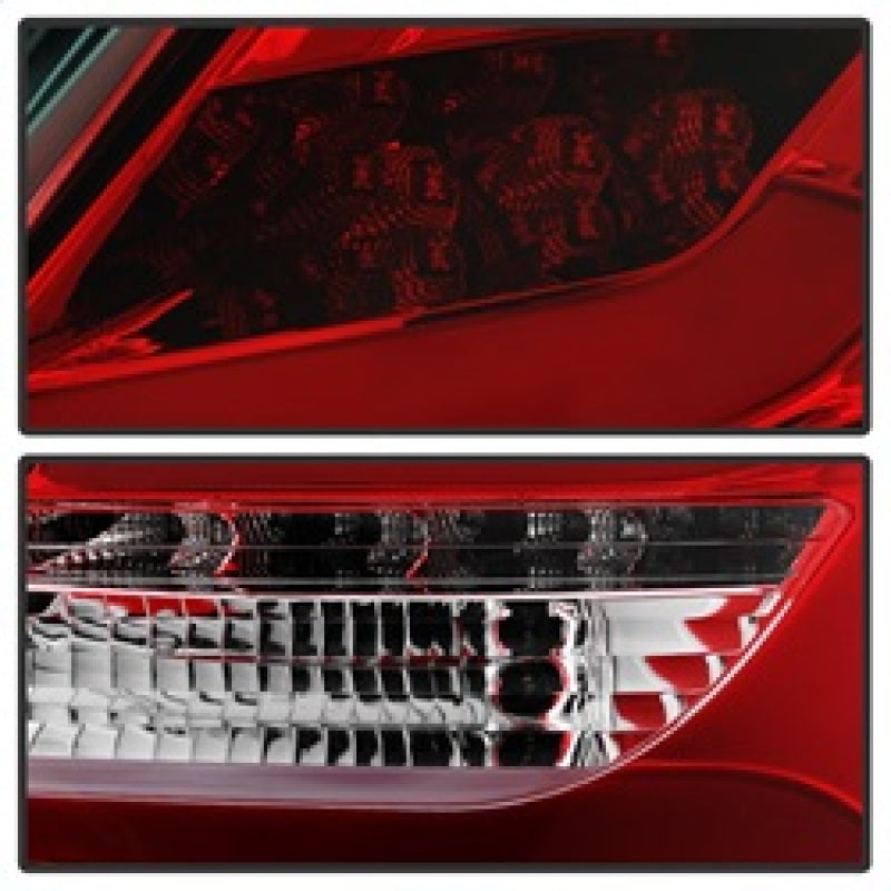 Spyder 12-14 Ford Focus 5DR LED Tail Lights - Red Clear (ALT-YD-FF12-LED-RC) Tail Lights SPYDER