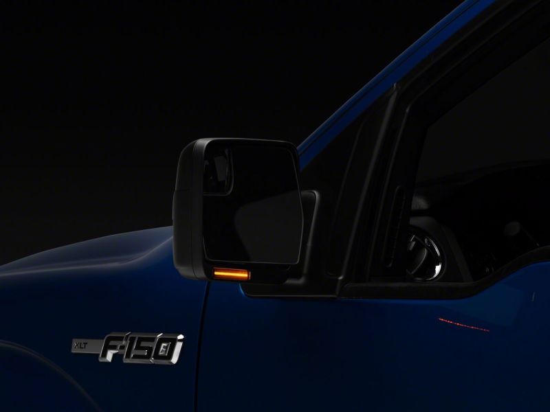Raxiom 04-14 Ford F-150 Axial Series Sequential Side Mirror LED Turn Signals- Smoked Sidemarkers & Indicators Raxiom