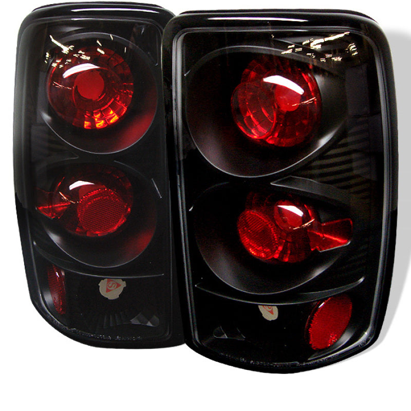 Spyder Chevy Suburban/Tahoe 1500/2500 00-06 Euro Style Tail Lights Black ALT-YD-CD00-BK Tail Lights SPYDER