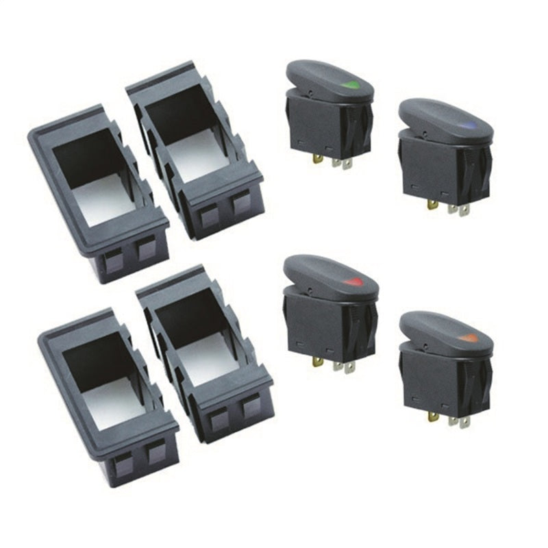 Rugged Ridge Rocker Switch Housing Kit Dash & Interior Trim Rugged Ridge