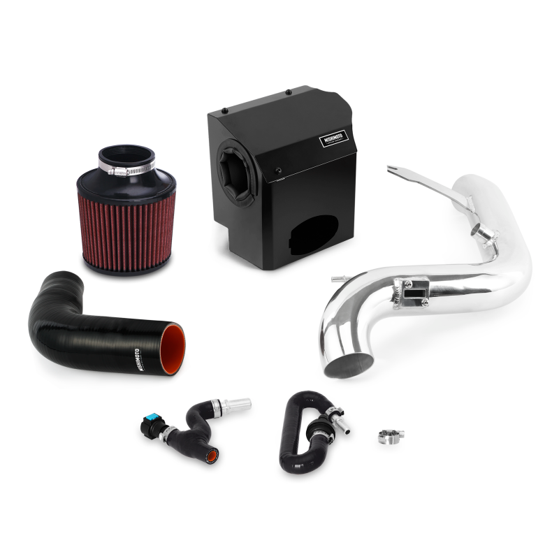 Mishimoto 2016 Ford Fiesta ST 1.6L Performance Air Intake Kit - Polished Cold Air Intakes Mishimoto