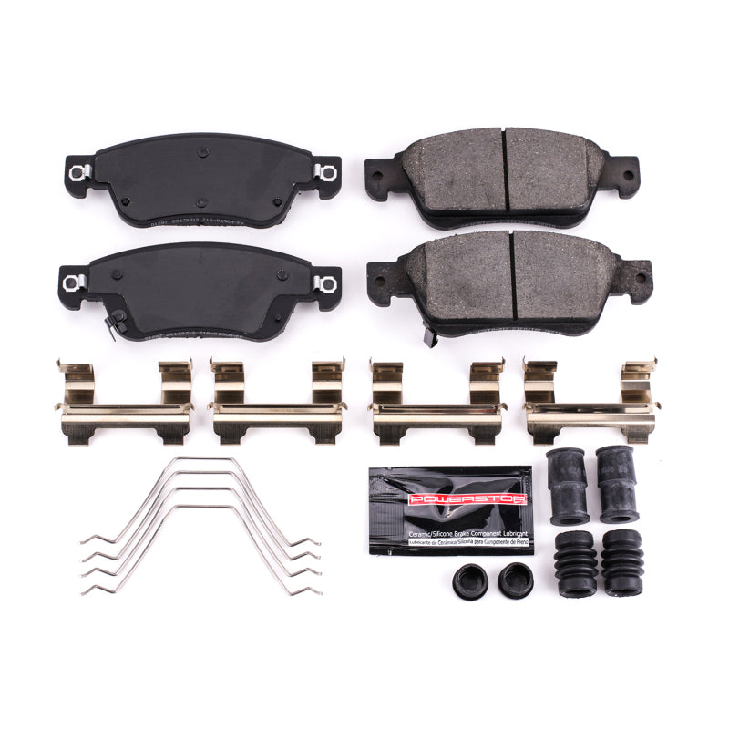 Power Stop 07-08 Infiniti G35 Front Z23 Evolution Sport Brake Pads w/Hardware Brake Pads - Performance PowerStop