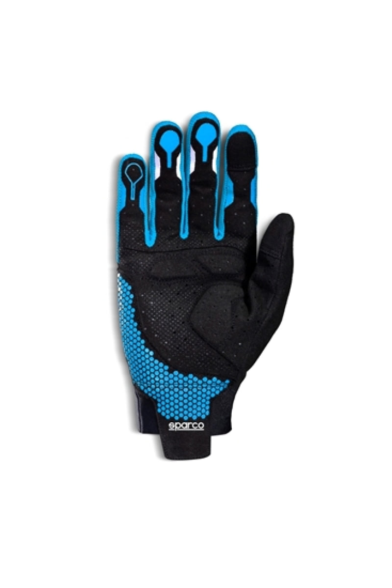 Sparco Gloves Hypergrip+ 08 Black/Blue Racing Gloves SPARCO