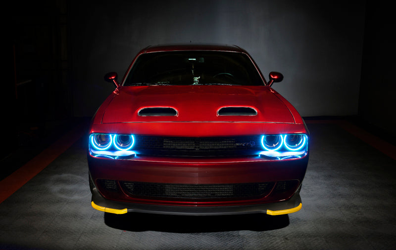 Oracle 15-21 Dodge Challenger Dynamic Surface Mount Headlight Halo Kit - - Dynamic Fog Lights ORACLE Lighting