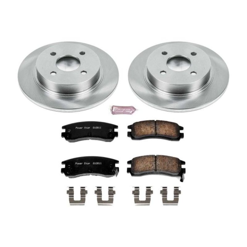 Power Stop 91-92 Saturn SC Rear Autospecialty Brake Kit Brake Kits - OE PowerStop