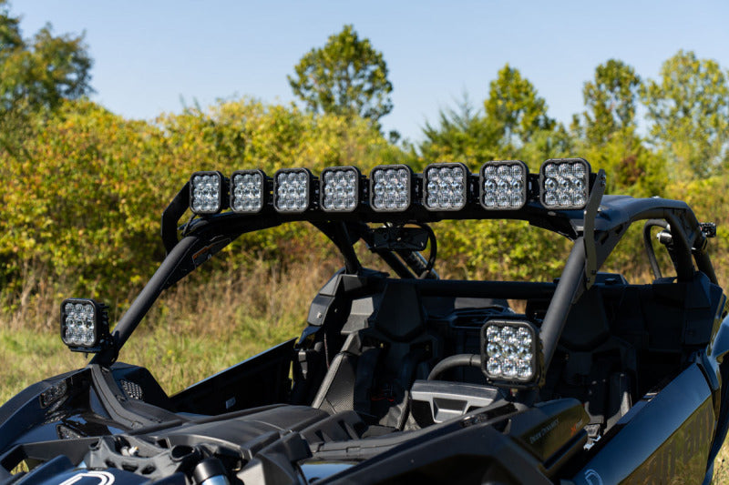 Diode Dynamics 17-24 Can-Am Maverick X3 SS5 Sport CrossLink Roof Lightbar Kit - Yellow Combo Light Bars & Cubes Diode Dynamics