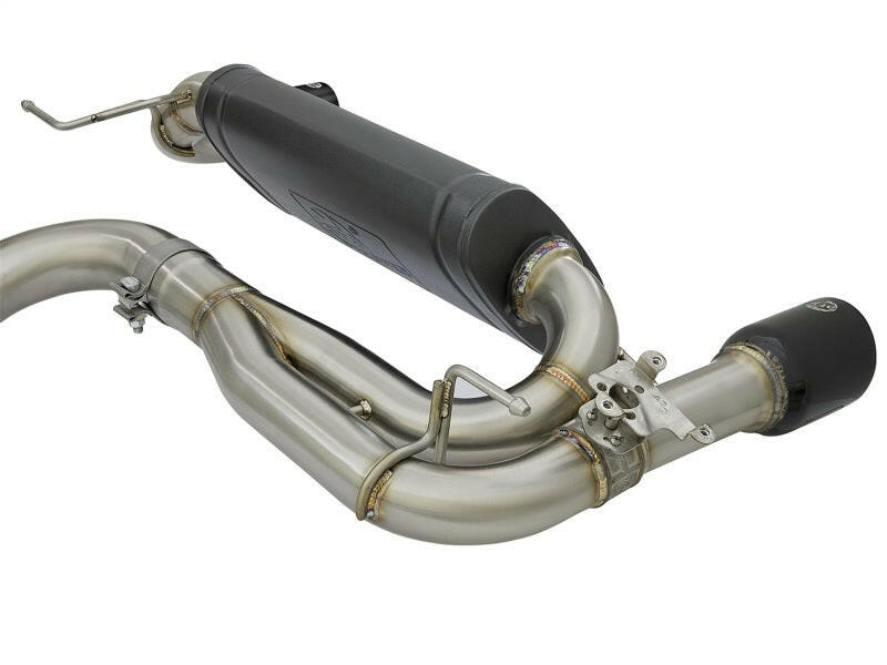 aFe MACHForce XP Exhausts Cat-Back SS 16-17 BMW 340i/iX 440i/iX (F3X) L6-3.0L (B58) w/Black Tips Catback aFe