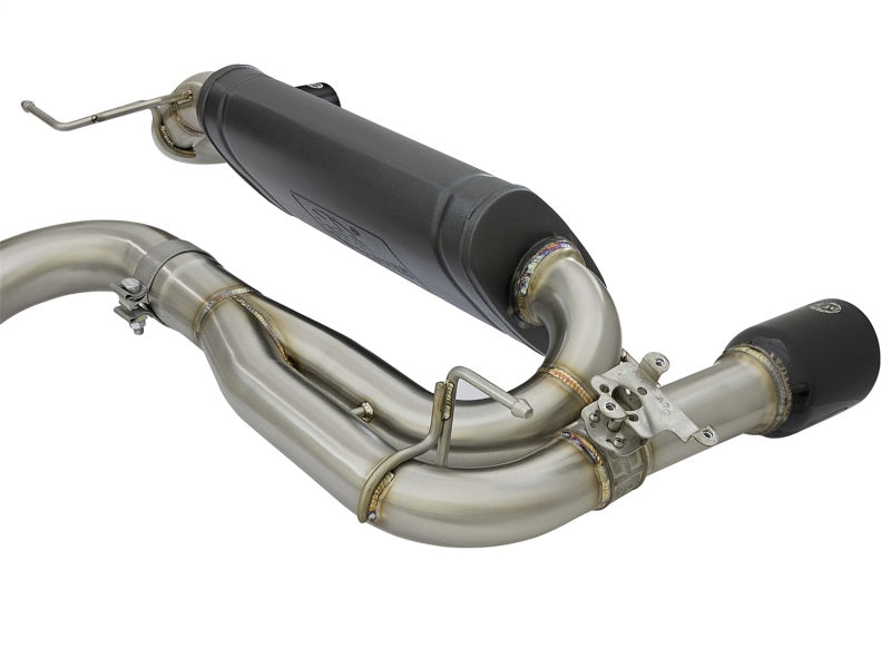 aFe MACH Force-Xp 3in 304 SS Cat-Back Exhaust w/ Black Tips 12-15 BMW 335i (F30) L6 3.0L (t) N55 Catback aFe