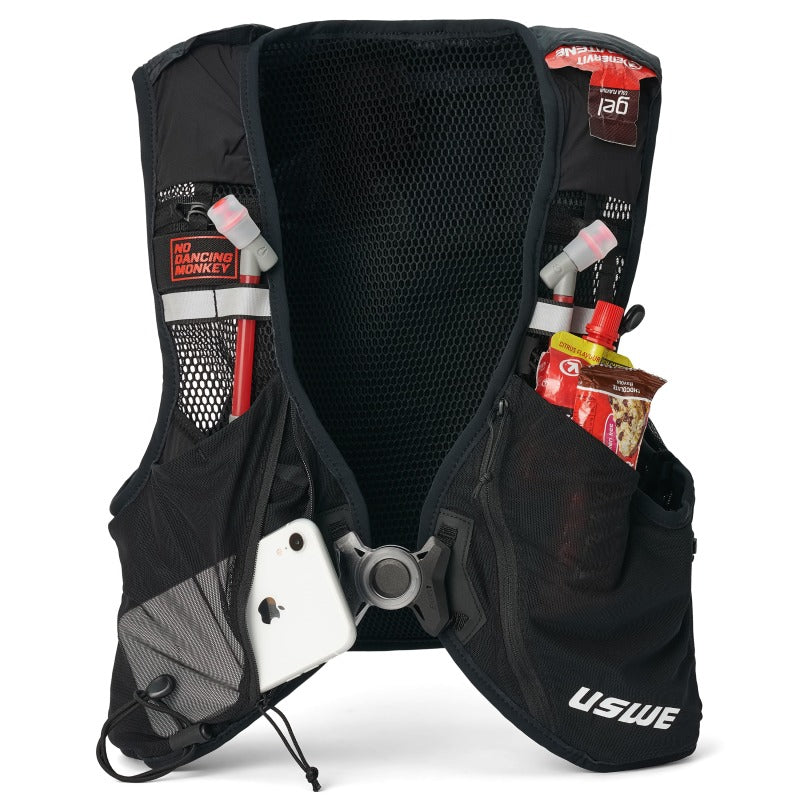 USWE Pace Trail Running Vest 14L Carbon Black - XL Vests USWE