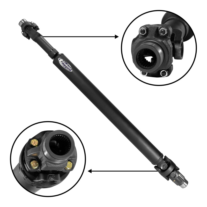 Yukon Performance Rear Driveshaft 2018 Jeep JL Sahara 4 Door Auto Selec-Trac Driveshafts Yukon Gear & Axle