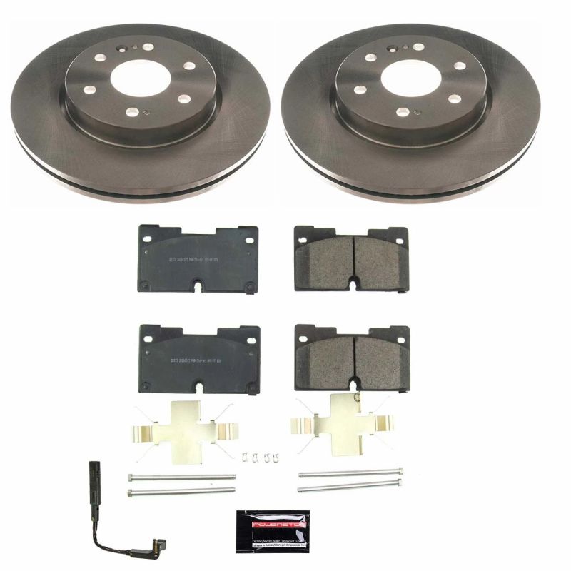 Power Stop 2019 Chevrolet Silverado 1500 Front Autospecialty Brake Kit Brake Kits - OE PowerStop