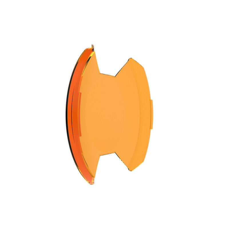 KC HiLiTES SlimLite 8in. LED Light Shield (Shield Only) - Amber Light Covers and Guards KC HiLiTES