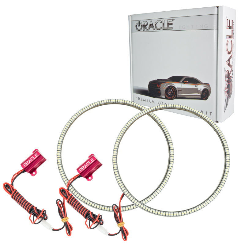 Oracle Jeep Wrangler JK 07-17 LED Waterproof Halo Kit - White Fog Lights ORACLE Lighting