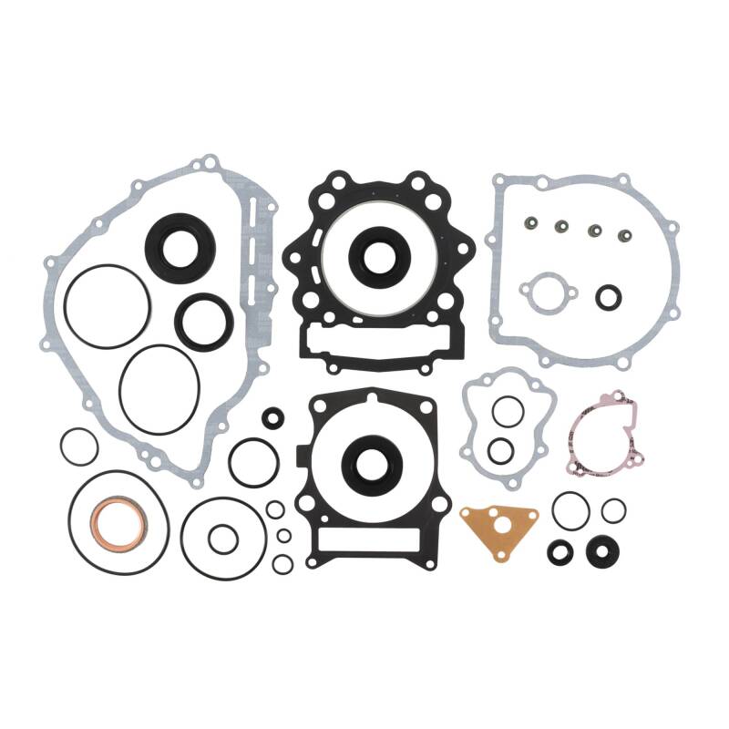 Vertex Gaskets 14-15 Yamaha YFM700 Grizzly Complete Gasket Kit w/ Oil Seals Engine Hardware Vertex Pistons