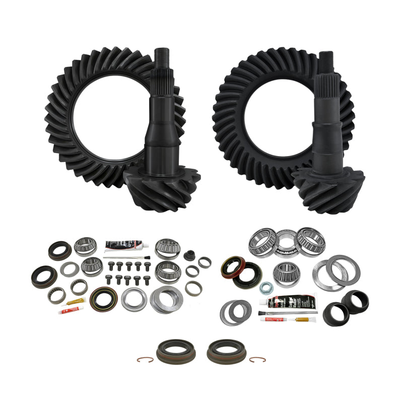 Yukon Gear & Install Kit Package for 00-10 Ford F150 9.75in Front & Rear 3.73 Ratio Differential Install Kits Yukon Gear & Axle