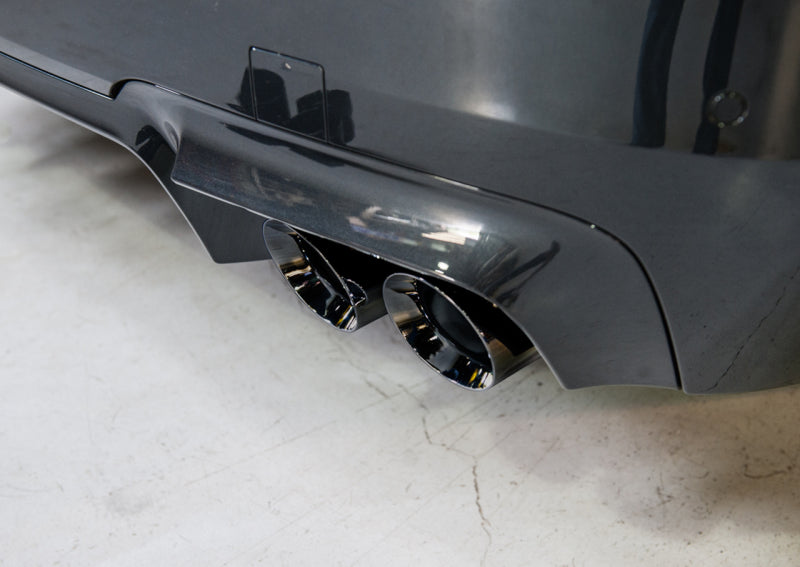 AWE Tuning BMW F10 M5 Touring Edition Axle-Back Exhaust Diamond Black Tips Axle Back AWE Tuning