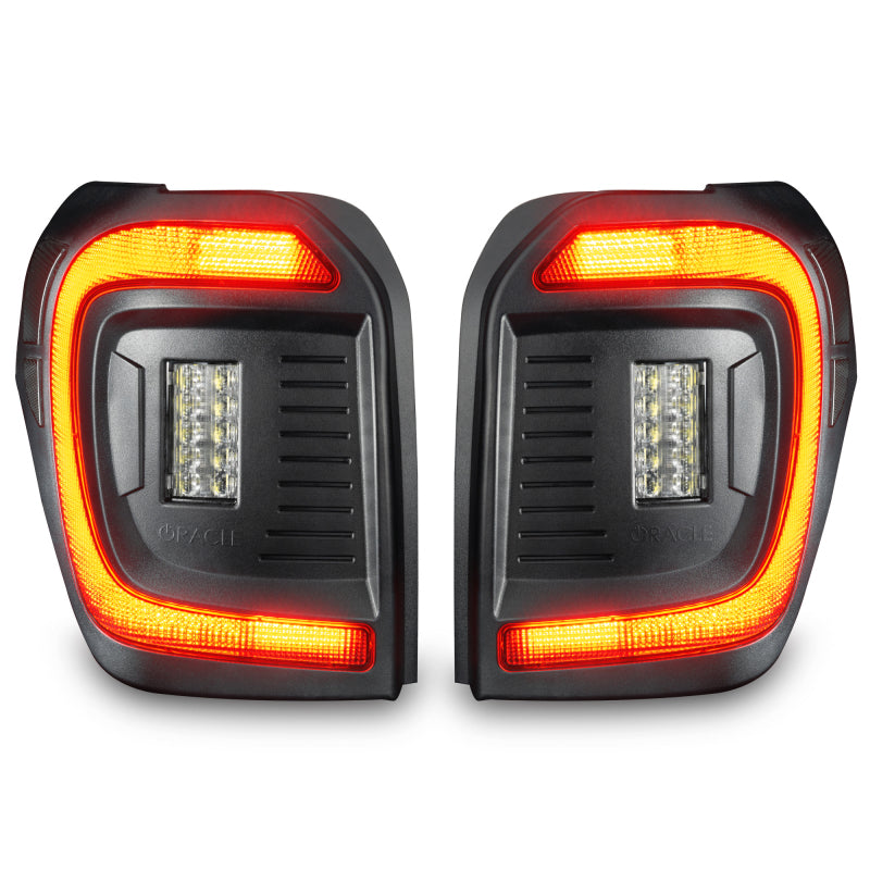 Oracle 14-23 Toyota 4Runner Black Series Lensless Flush Style LED Tail Lights - Tinted Tail Lights ORACLE Lighting