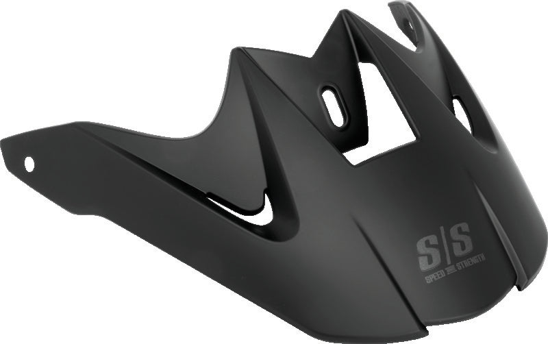 Speed and Strength SS2300 Visor - Matte Black Helmets and Accessories Speed and Strength