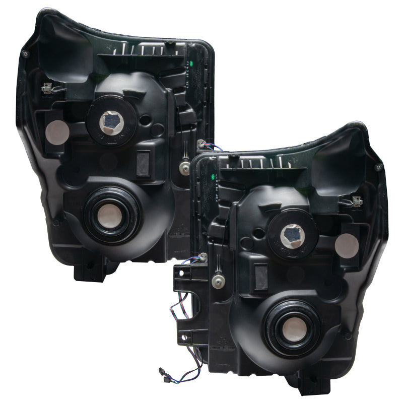 Oracle 11-16 Ford F250/350 LED HL - Black - White Headlights ORACLE Lighting
