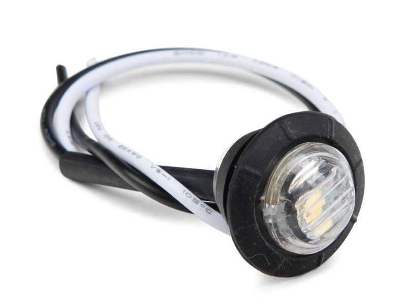 Raxiom Axial Series 3/4-In LED Marker Light- Clear Lens Light Accessories and Wiring Raxiom