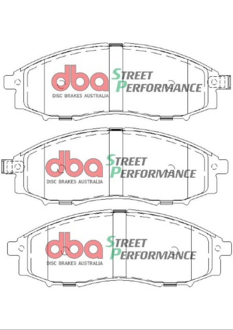 DBA 00-04 Nissan Xterra SP500 Front Brake Pads Brake Pads - Performance DBA