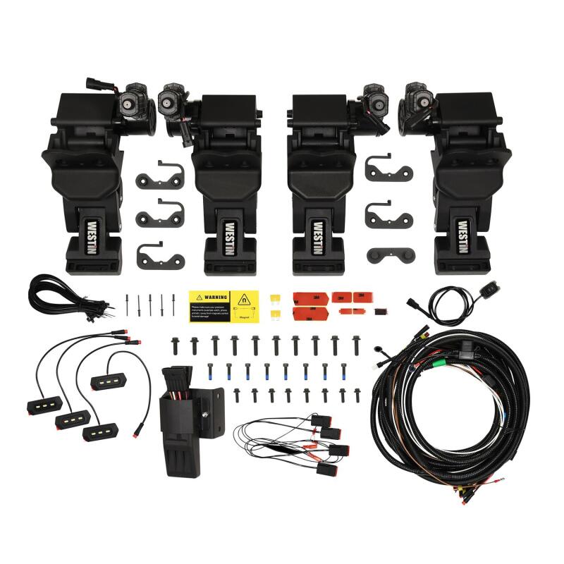 Westin 09-18 Dodge RAM 1500/19-24 1500 Classic Quad Cab Pro-e Electric Running Boards Running Boards Westin