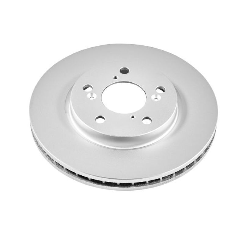 Power Stop 05-10 Honda Odyssey Front Evolution Geomet Coated Rotor Brake Rotors - OE - Cryo PowerStop