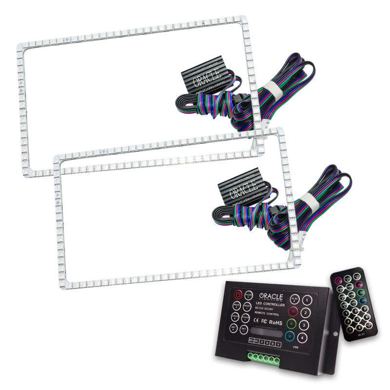 Oracle Dodge Ram 94-01 Halo Kit - ColorSHIFT w/ 2.0 Controller Headlights ORACLE Lighting