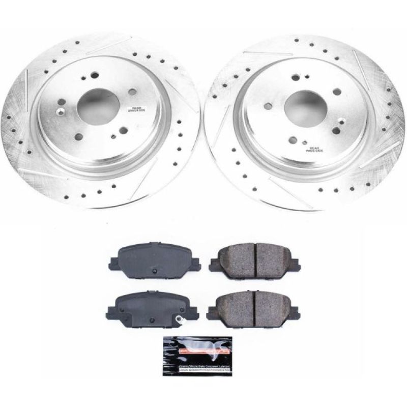 Power Stop 17-18 Honda CR-V Rear Z23 Evolution Sport Brake Kit Brake Kits - Performance D&S PowerStop