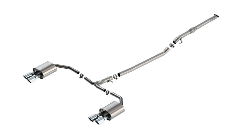 Borla 2025 Kia K5 GT 2.5L 4 Cyl S-type Cat-Back Exhaust w/ 3.5in Tips Catback Borla