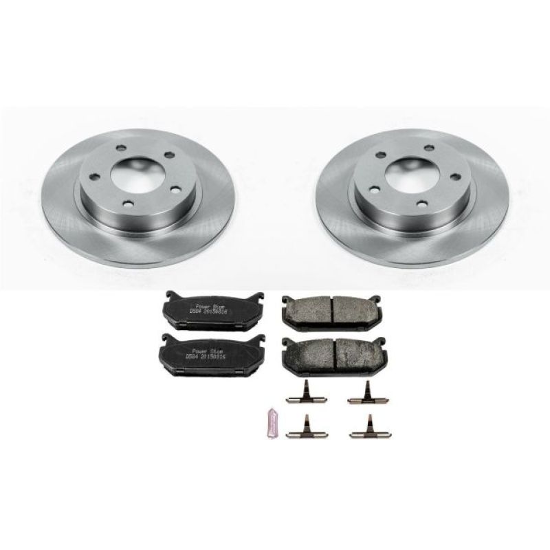 Power Stop 93-97 Ford Probe Rear Autospecialty Brake Kit Brake Kits - OE PowerStop