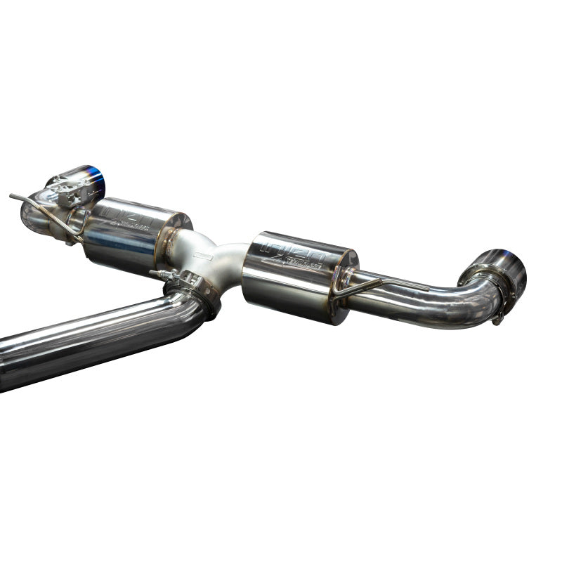 Injen 20-21 Toyota Supra 3.0L Turbo 6cyl SS Cat-Back Exhaust w/ Burnt Tips Catback Injen