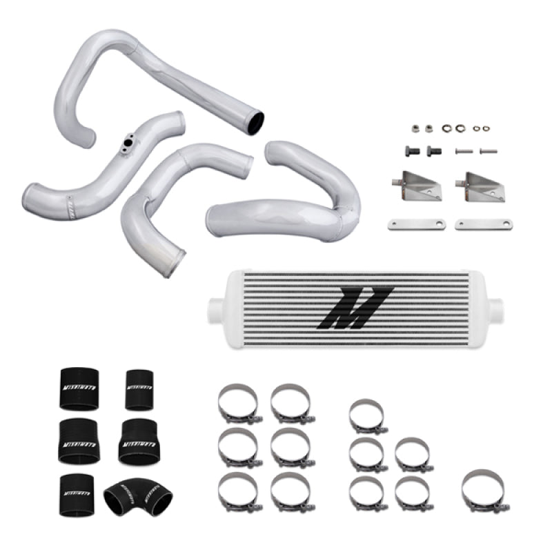 Mishimoto 10-12 Hyundai Genesis 2.0T Silver Race Intercooler & Piping Kit Intercooler Kits Mishimoto