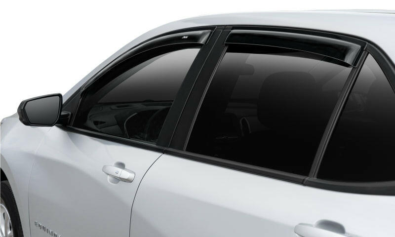 AVS 2018 Chevy Equinox Ventvisor Outside Mount Window Deflectors 4pc - Smoke Wind Deflectors AVS