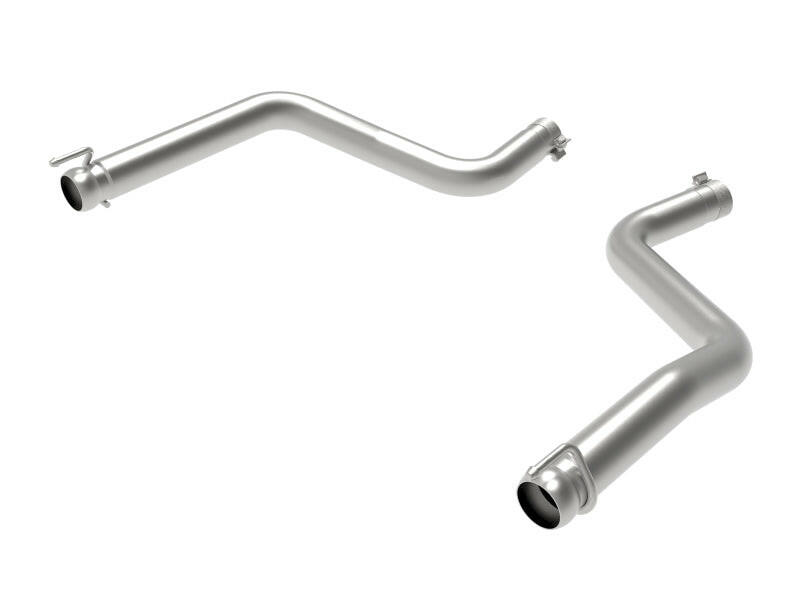 aFe MACHForce-XP Exhausts 409-SS Axle-Back Exh w/ Pol Tip 15-20 Dodge Challenger Hellcat V8-5.7L(sc) Axle Back aFe